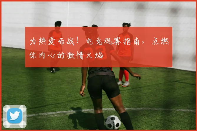 为热爱而战！电竞观赛指南，点燃你内心的激情火焰